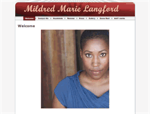 Tablet Screenshot of mildredmarielangford.com